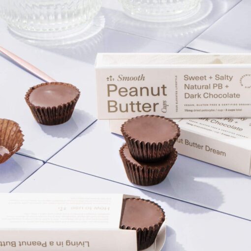 Smooth Peanut Butter Cups (75mg) Calm Canada